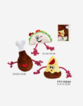Naomi -Pet plush toy 3set  YG110244a-b-c